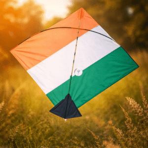 Paper Kite Tiranga ||ADDHI || Paper Kite || Kites for Flying in Sky || patang Large Size || (Multicolour) (Pack of 50)ELITES CHOICE